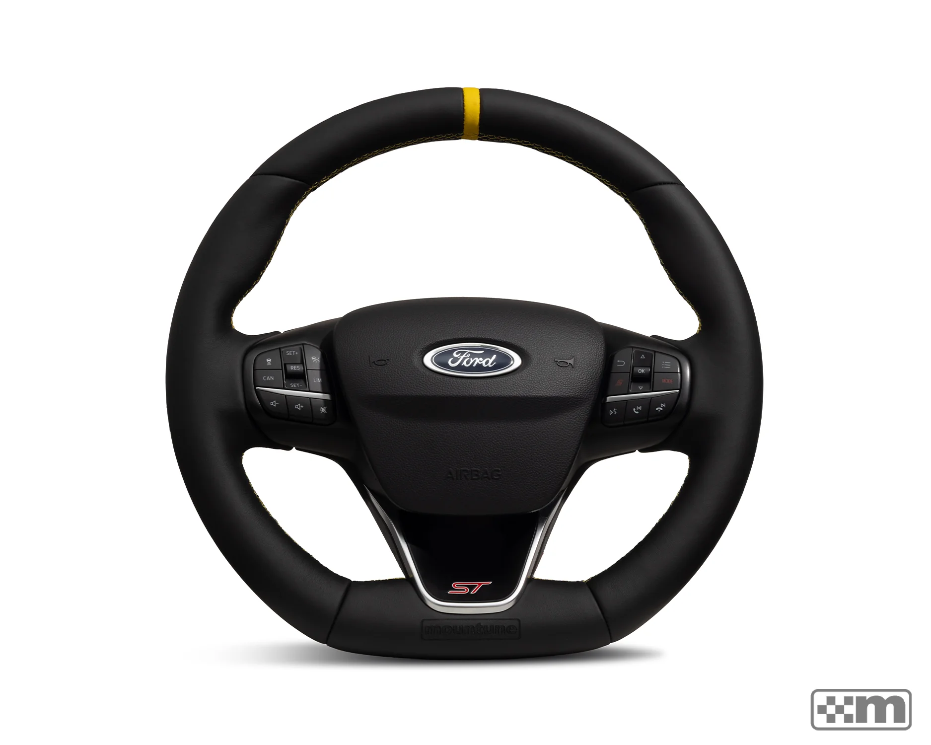 mountune Retrimmed Steering Wheel [Mk4 Focus ST/ MK8 Fiesta ST/ Puma ST] - Image 4