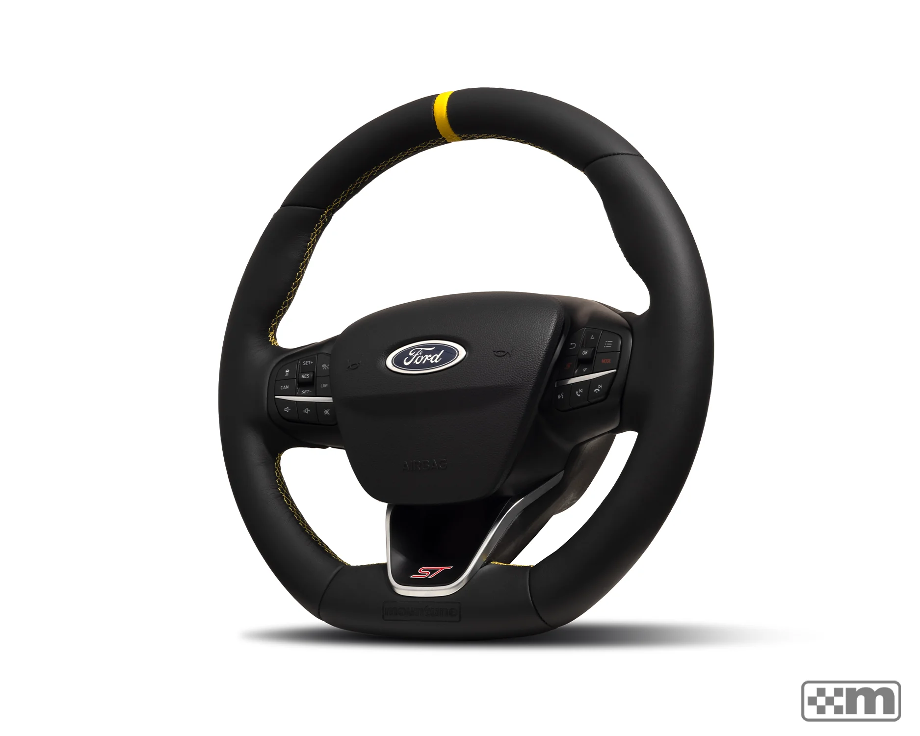 mountune Retrimmed Steering Wheel [Mk4 Focus ST/ MK8 Fiesta ST/ Puma ST] - Image 8